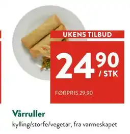 Jacobs Vårruller tilbud