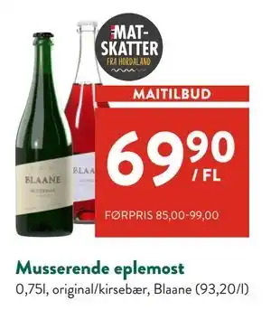 Jacobs Musserende eplemost tilbud