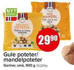 Spar Gule poteter/mandelpoteter tilbud