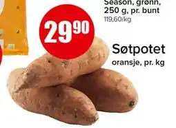 Spar Søtpotet tilbud