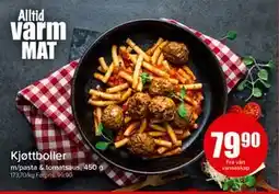 Spar Kjøttboller tilbud