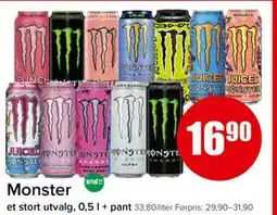 Spar Monster tilbud