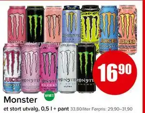 Spar Monster tilbud