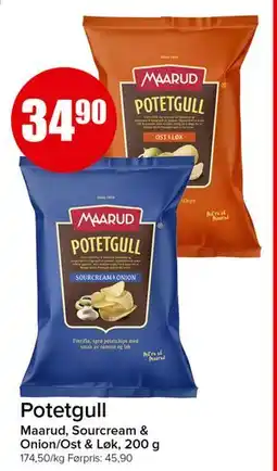 Spar Potetgull tilbud