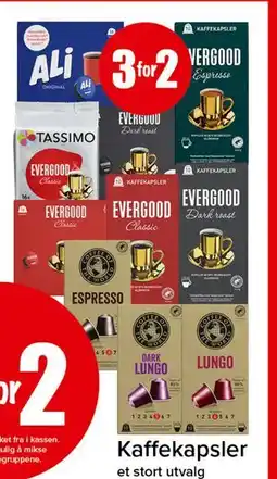 Spar Kaffekapsler tilbud
