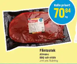 Eurocash ALLMANS Flintastek tilbud