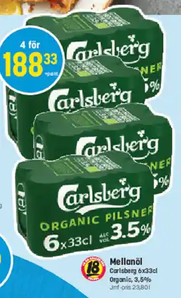 Eurocash CARLSBERG Mellanöl tilbud