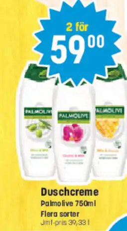 Eurocash PALMOLIVE Duschcreme tilbud