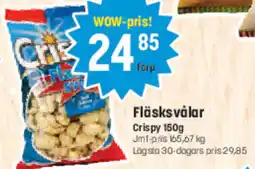 Eurocash CRISPY Fläsksvålar tilbud