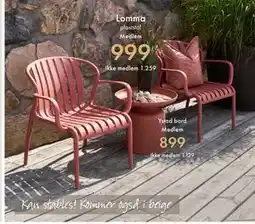 Fagmøbler Ystad bord Medlem tilbud