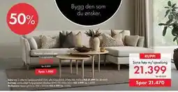 Fagmøbler Karmøy sofabord sett tilbud