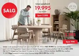Fagmøbler Nigel spisestol tilbud