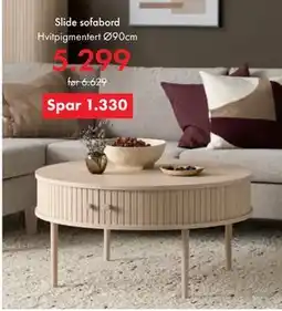 Fagmøbler Slide sofabord tilbud