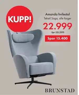 Amanda hvilestol