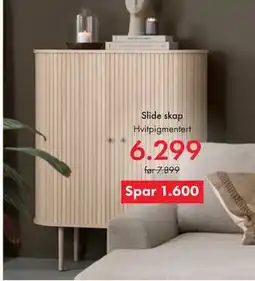 Fagmøbler Slide skap tilbud