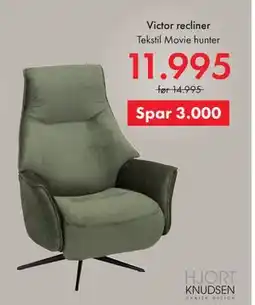 Fagmøbler Victor recliner tilbud
