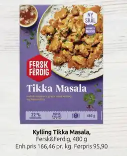 Joker Kylling Tikka Masala tilbud