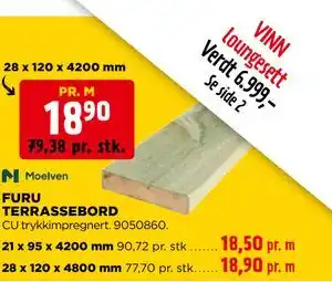 jem & fix FURU TERRASSEBORD tilbud