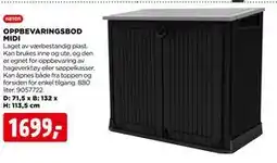 jem & fix OPPBEVARINGSBOD MIDI tilbud