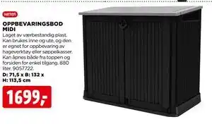 jem & fix OPPBEVARINGSBOD MIDI tilbud