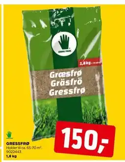 jem & fix GRESSFRØ tilbud