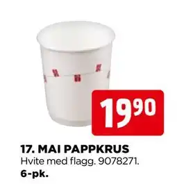 jem & fix 17. MAI PAPPKRUS tilbud