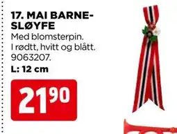 jem & fix 17. MAI BARNESLØYFE tilbud