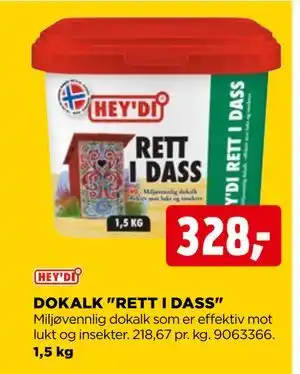 jem & fix DOKALK RETT I DASS tilbud