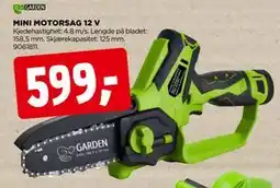 jem & fix MINI MOTORSAG 12 V tilbud