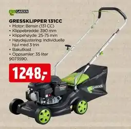 jem & fix GRESSKLIPPER 131CC tilbud