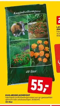 jem & fix KUGJØDSELKOMPOST tilbud