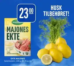 Rema 1000 EKTE MAJONES tilbud