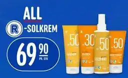 Rema 1000 Solkrem tilbud