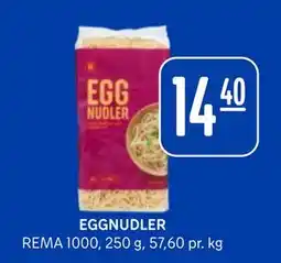 Rema 1000 EGGNUDLER tilbud
