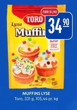 Rema 1000 MUFFINS LYSE tilbud