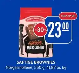 Rema 1000 SAFTIGE BROWNIES tilbud