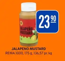 Rema 1000 JALAPENO MUSTARD tilbud