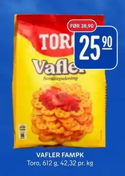 Rema 1000 VAFLER FAMPK tilbud