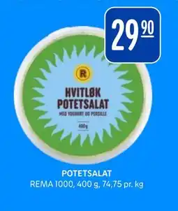 Rema 1000 POTETSALAT tilbud
