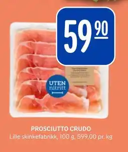 Rema 1000 PROSCIUTTO CRUDO tilbud