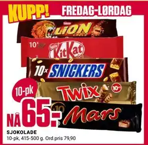 SJOKOLADE
