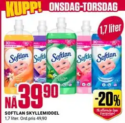 Europris SOFTLAN SKYLLEMIDDEL tilbud