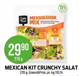 Kiwi MEXICAN KIT CRUNCHY SALAT tilbud