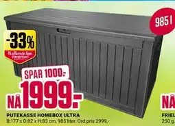 Europris PUTEKASSE HOMEBOX ULTRA tilbud