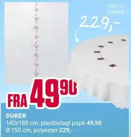 Europris DUKER tilbud