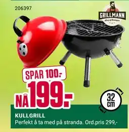 Europris KULLGRILL tilbud