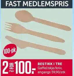 Europris BESTIKK I TRE, Medlemspris tilbud