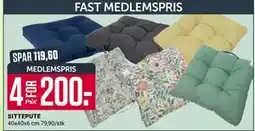 Europris SITTEPUTE, Medlemspris tilbud