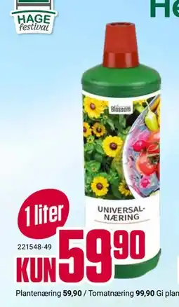 Europris Plantenæring tilbud