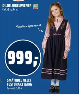 Coop Obs SMÅTROLL NELLY FESTDRAKT BARN tilbud